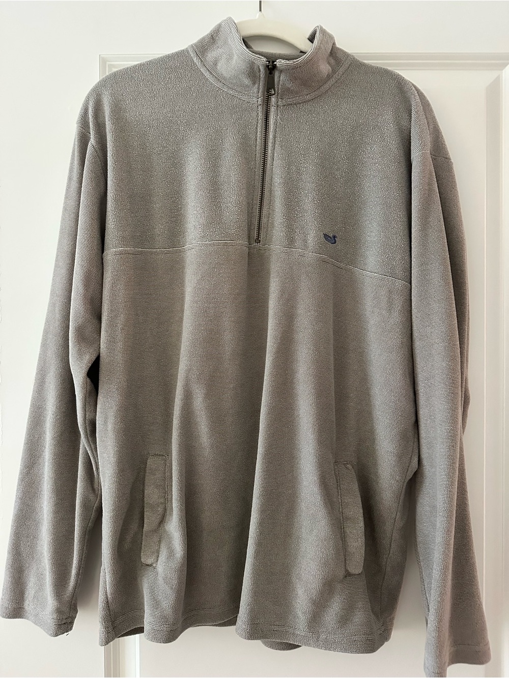 Southern Marsh Men's light brown Half-Zip Fleece Pullover